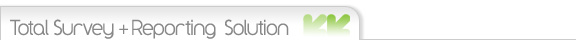 Survey and reporting tools